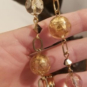 Extra long necklace to double for a layered look